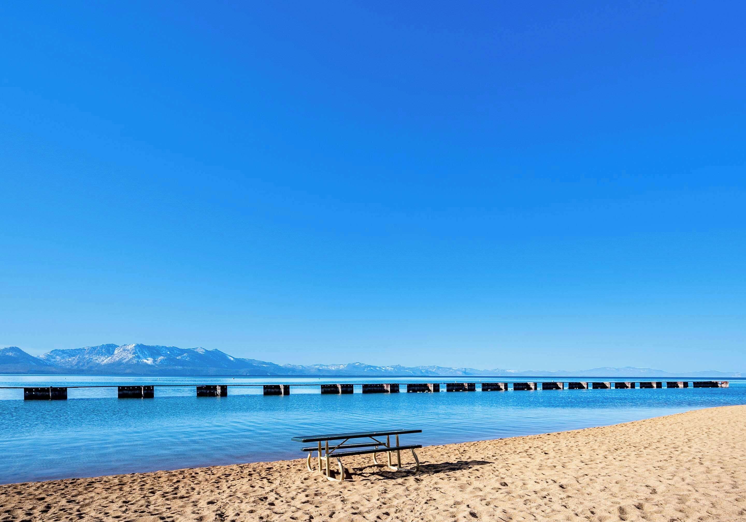 Private beach nearby, free beach shuttle, beach bar