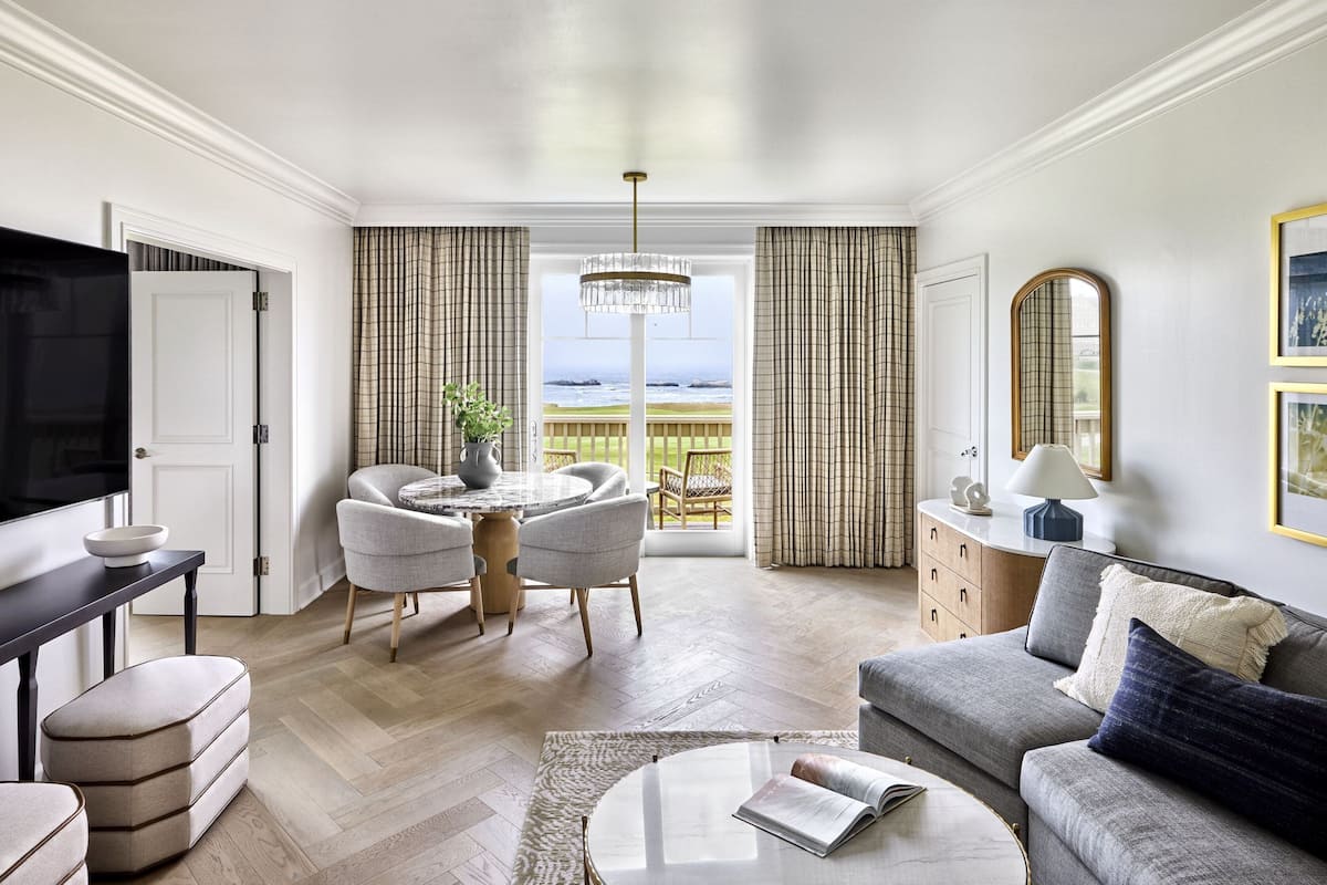 Ocean House Balcony Suite, 1 Bedroom, Club Access | Living room | 42-inch Smart TV with satellite channels, TV, Netflix