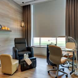 Body treatments, aromatherapy, deep-tissue massages, prenatal massages