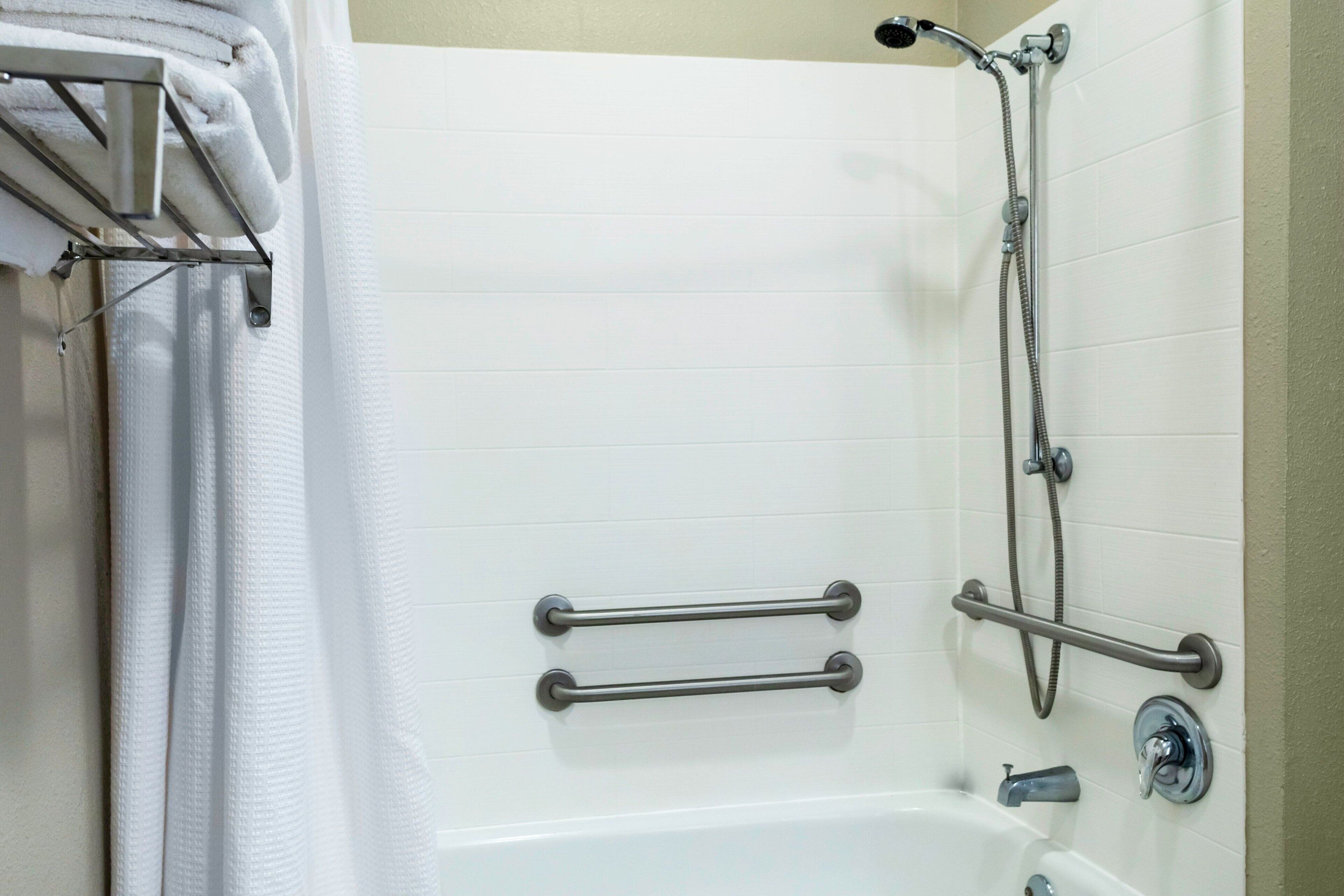 free toiletries, hair dryer, towels, soap