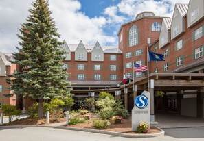 Façade de l’hébergement