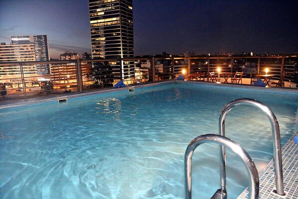 Seasonal outdoor pool