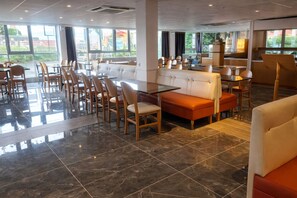 Daily buffet breakfast (EUR 14 per person)