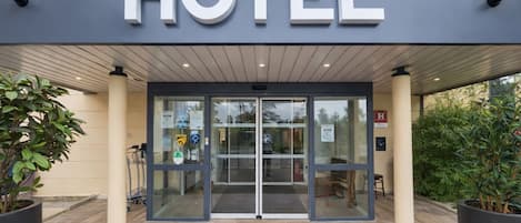 Fachada del alojamiento