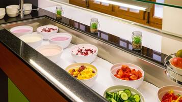 Daily continental breakfast for a fee