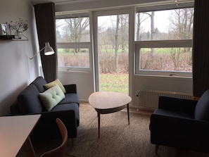 Suite Junior, 1 chambre, chambres communicantes, vue parc | Vue de la chambre