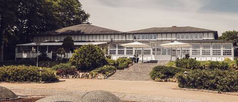 Facciata della struttura