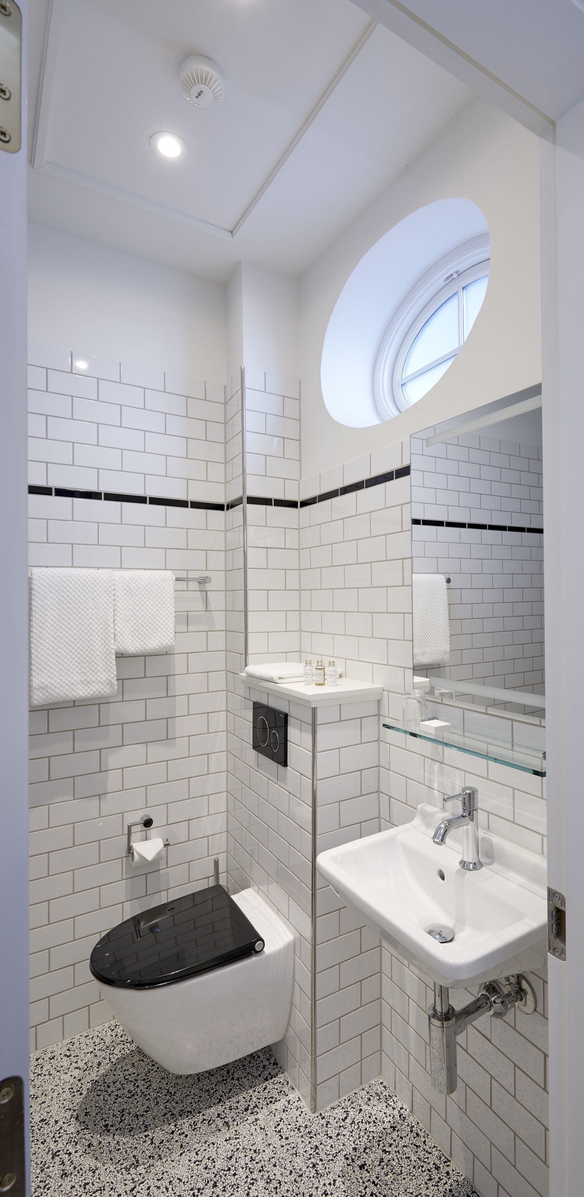 free toiletries, hair dryer, towels, soap