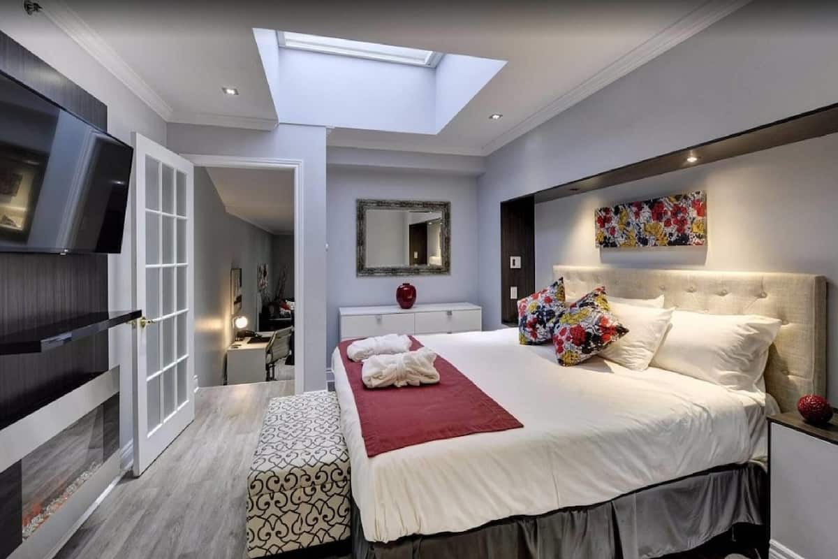 Chambre Classique, 2 grands lits | Literie hypoallergénique, bureau