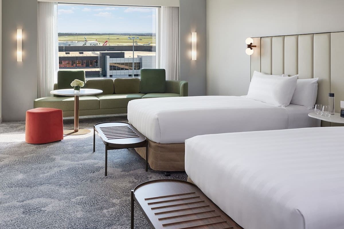 Superior Twin Room - Runway View | 1 bedroom, premium bedding, minibar, in-room safe