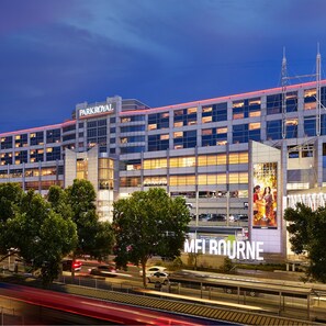 Front of property – evening/night