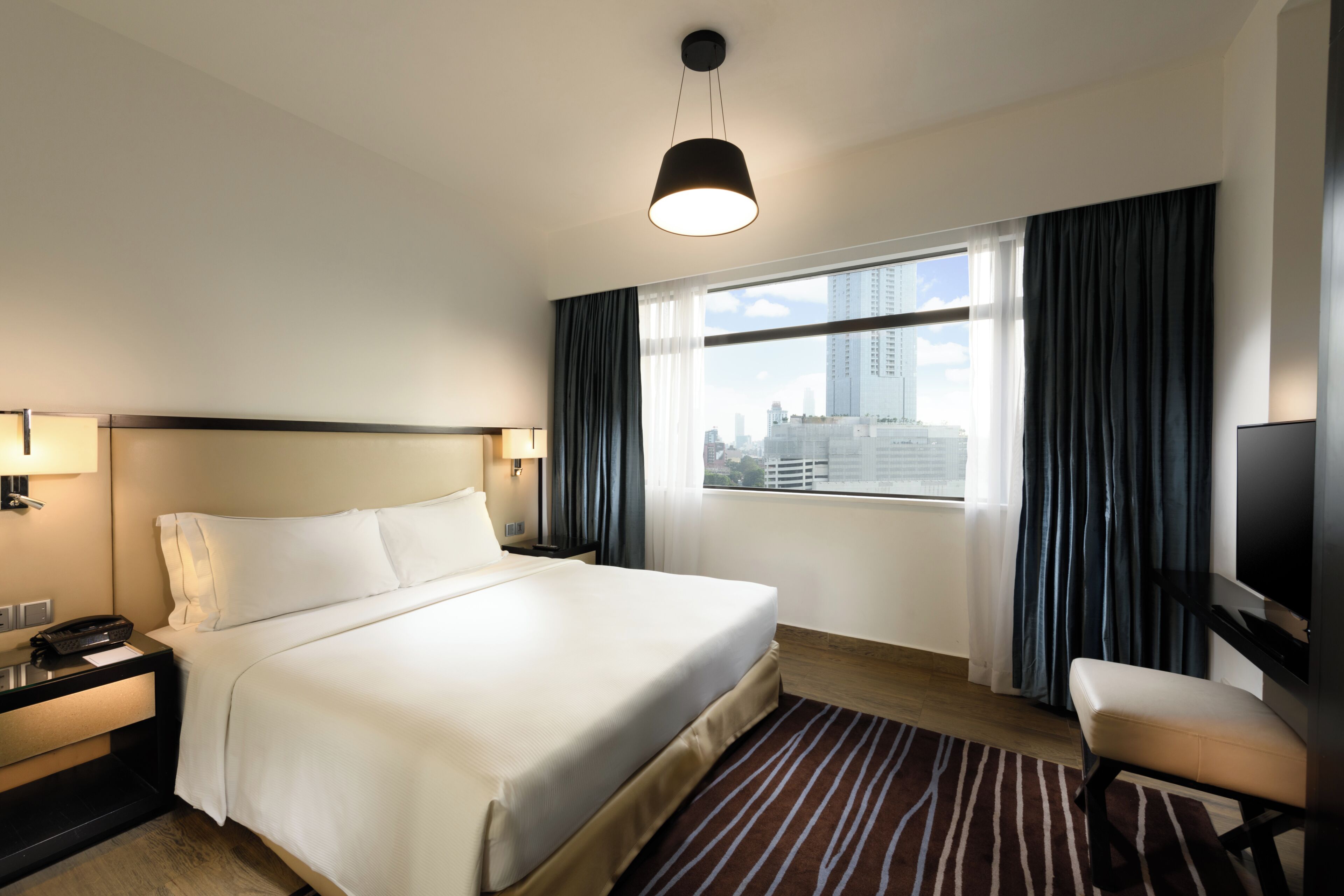 Suite, 2 Bedrooms | In-room safe, blackout drapes, soundproofing, iron/ironing board