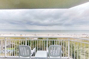 Condo, 2 Bedrooms (Oceanfront) | Terrace/patio