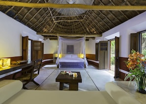 Villa, 1 habitación (Maya) | 1 dormitorio, ropa de cama de alta calidad, minibar y caja fuerte