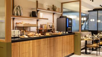 Daily buffet breakfast (EUR 16 per person)