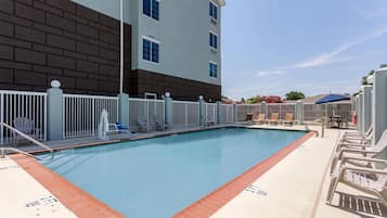 Seasonal outdoor pool