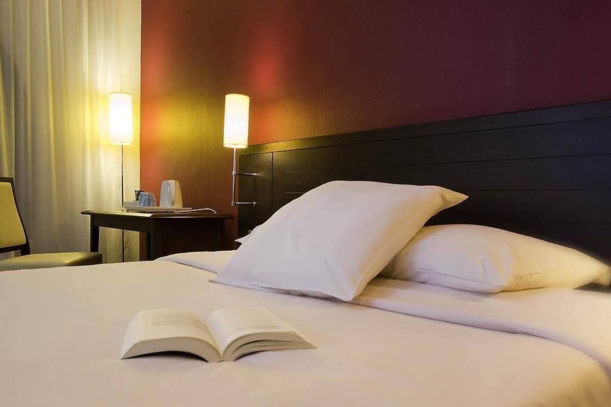 Standard Double Room, 1 Double Bed | Desk, soundproofing, iron/ironing board (on request), WiFi (free)