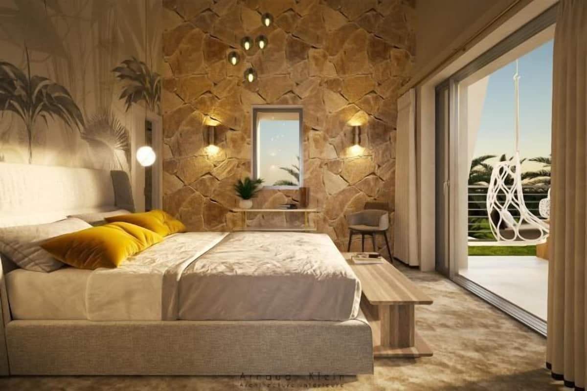 1 habitación, minibar, caja de seguridad en la habitación y escritorio