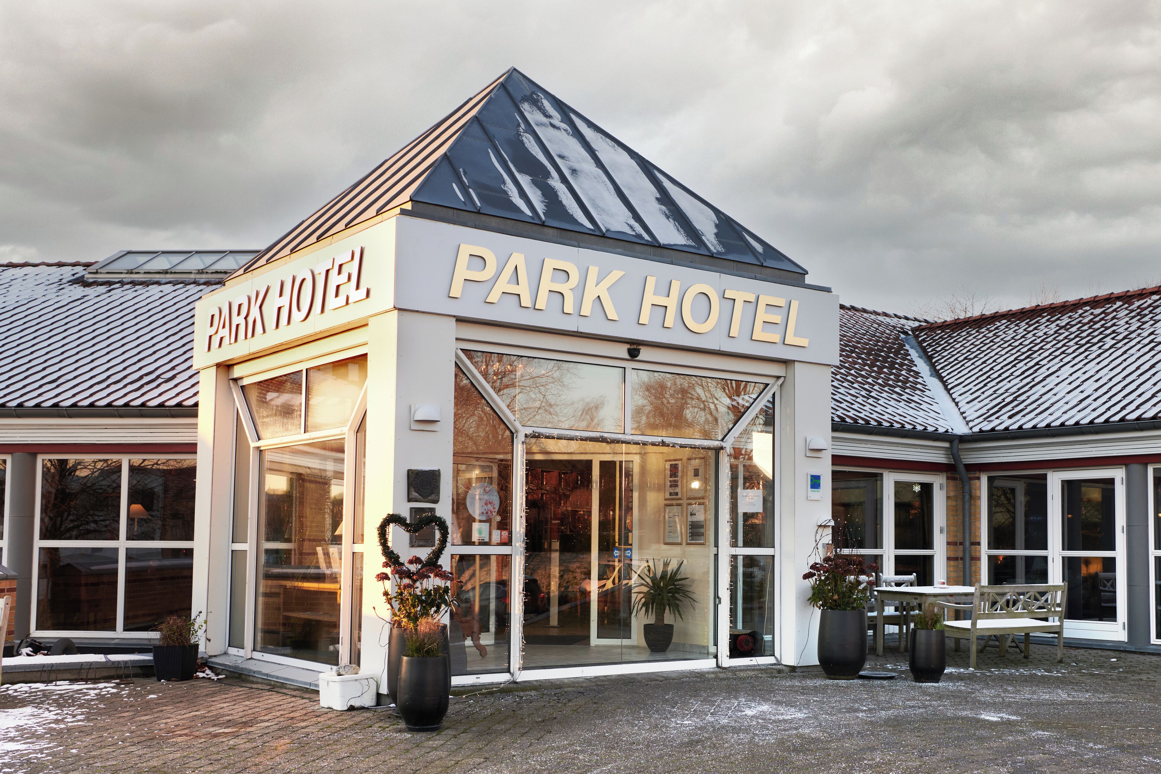 Façade de l’hébergement