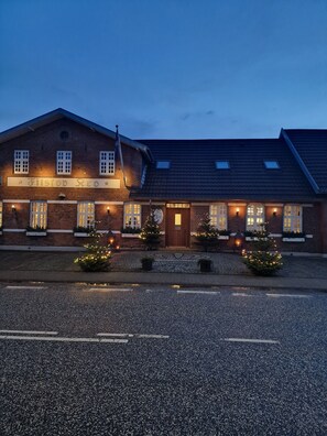 Front of property - evening/night