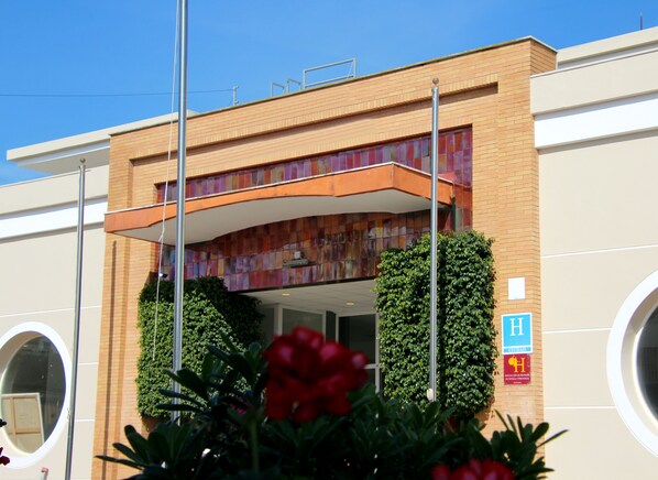 Fassade der Unterkunft