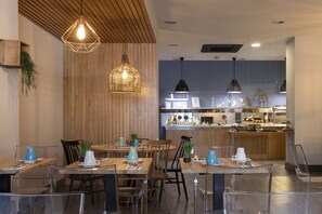 Daily buffet breakfast (EUR 15 per person)