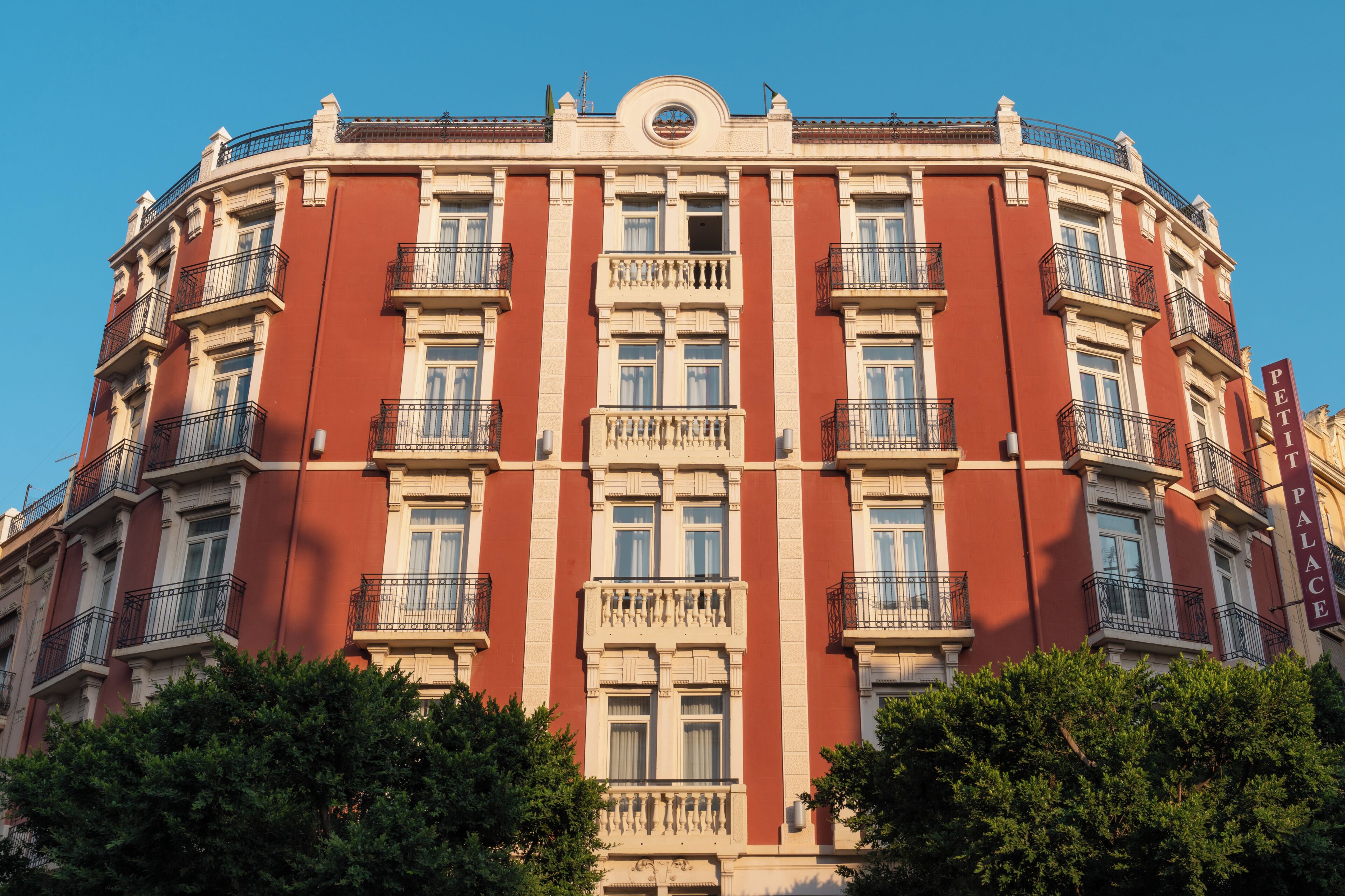 Façade de l’hébergement