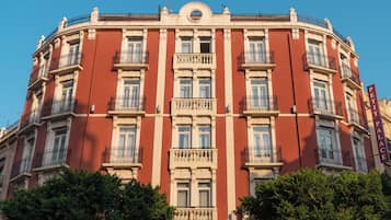 Façade de l’hébergement