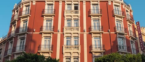 Façade de l’hébergement