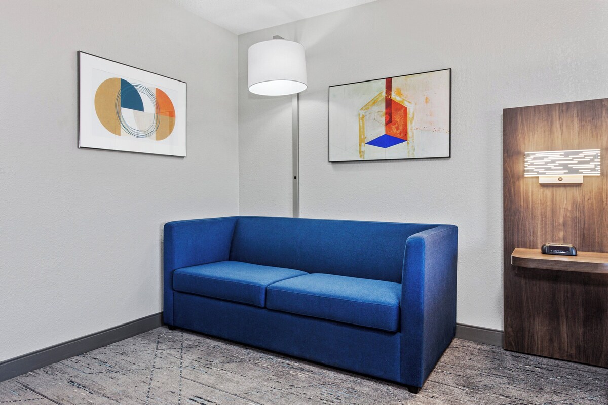 Suite, 1 King Bed | In-room safe, desk, blackout drapes, iron/ironing board