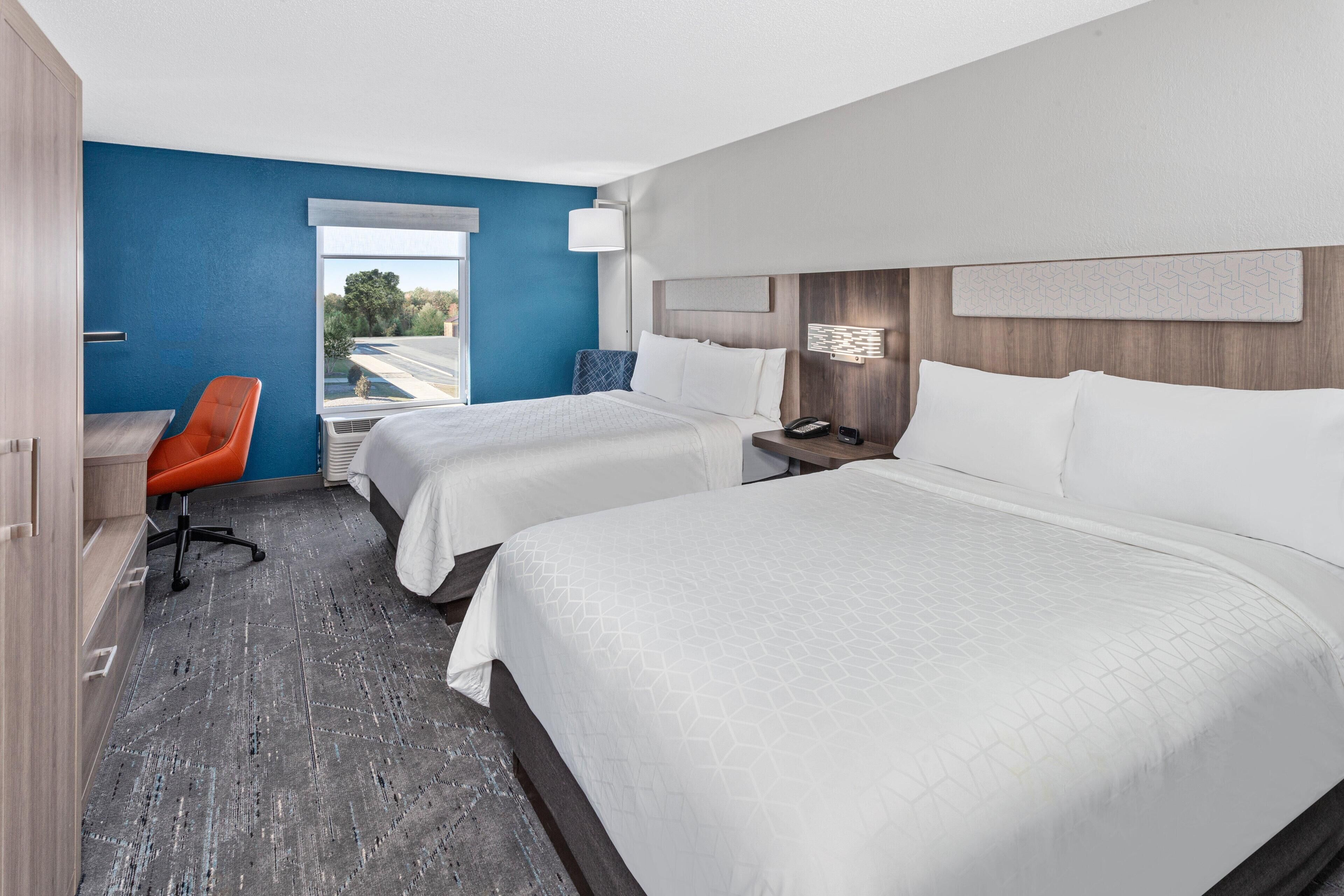 In-room safe, desk, blackout drapes, iron/ironing board