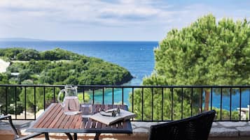 Suite Supérieure, vue mer | Vue de la chambre