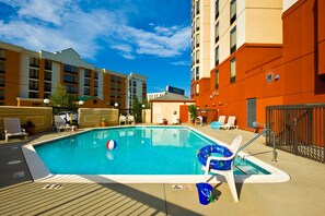 Seasonal outdoor pool