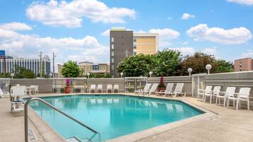 Seasonal outdoor pool