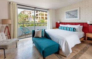 Luxury Studio, Ocean View | Premium bedding, pillow-top beds, in-room safe, individually decorated - Corazon Cabo, a Noble House Resort (Cabo San Lucas)