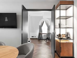 Junior-Suite, 1 King-Bett und Schlafsofa