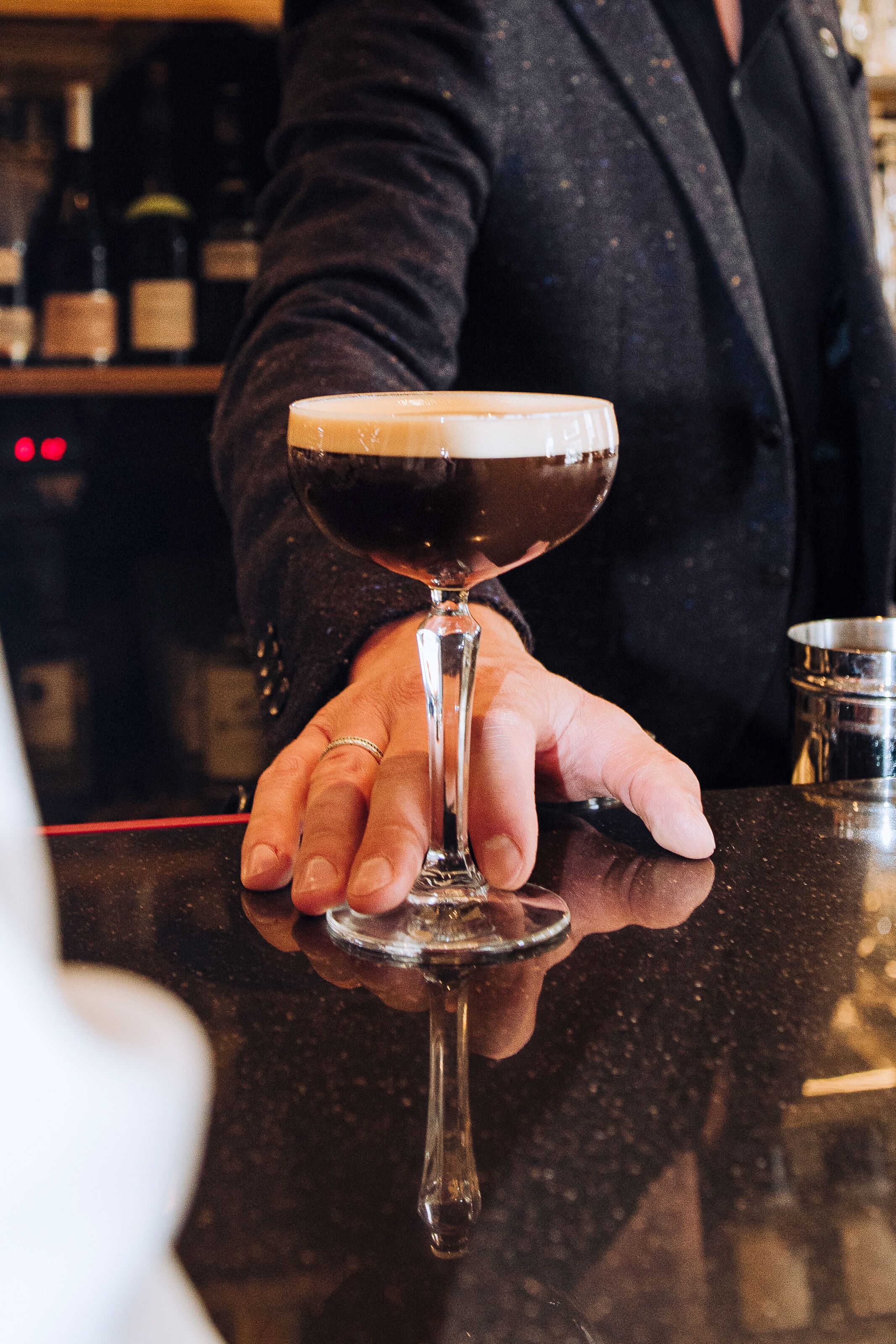 serves breakfast and dinner