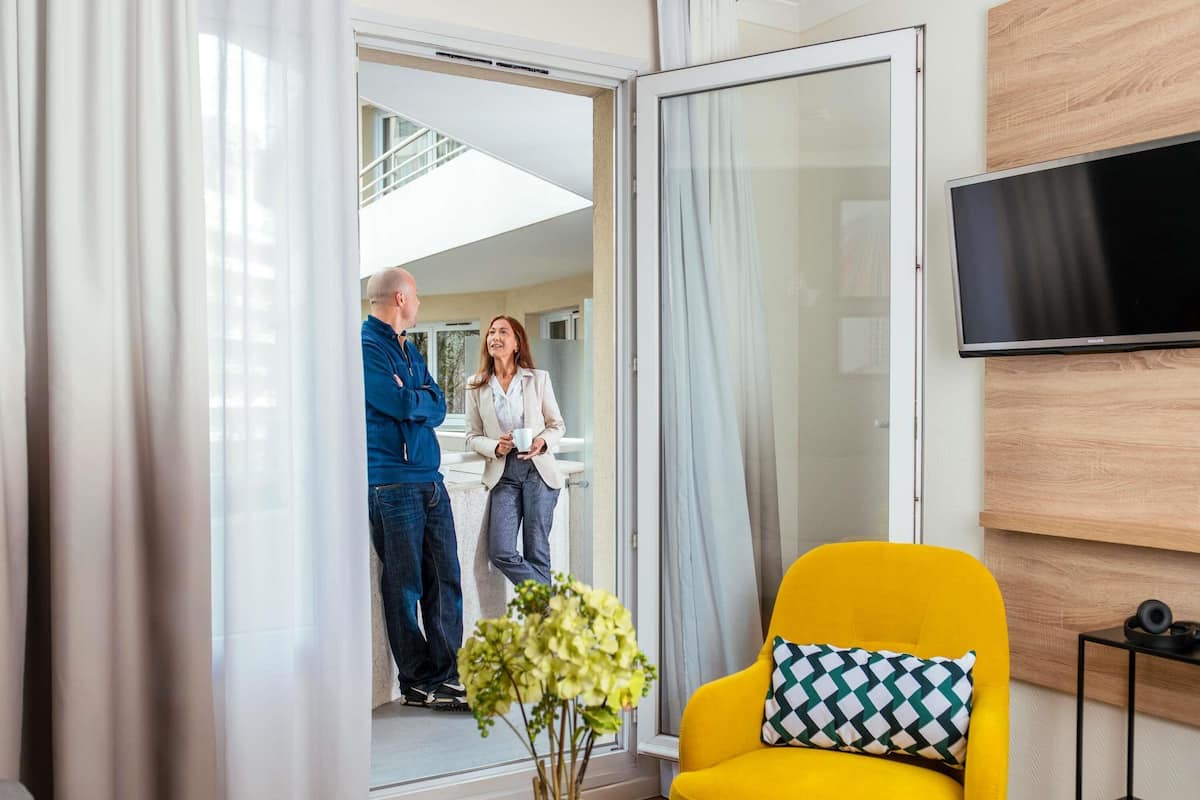 Appartement supérieur | Coffres-forts dans les chambres, bureau, lits bébé (gratuits)