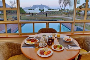 Daily English breakfast (ZAR 235 per person)