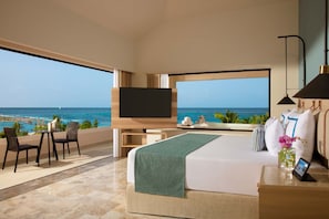 Free minibar, in-room safe, desk, blackout curtains
