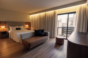 Superior-studiosviitti | 1 makuuhuone, minibaari, tallelokero huoneessa, pimennysverhot