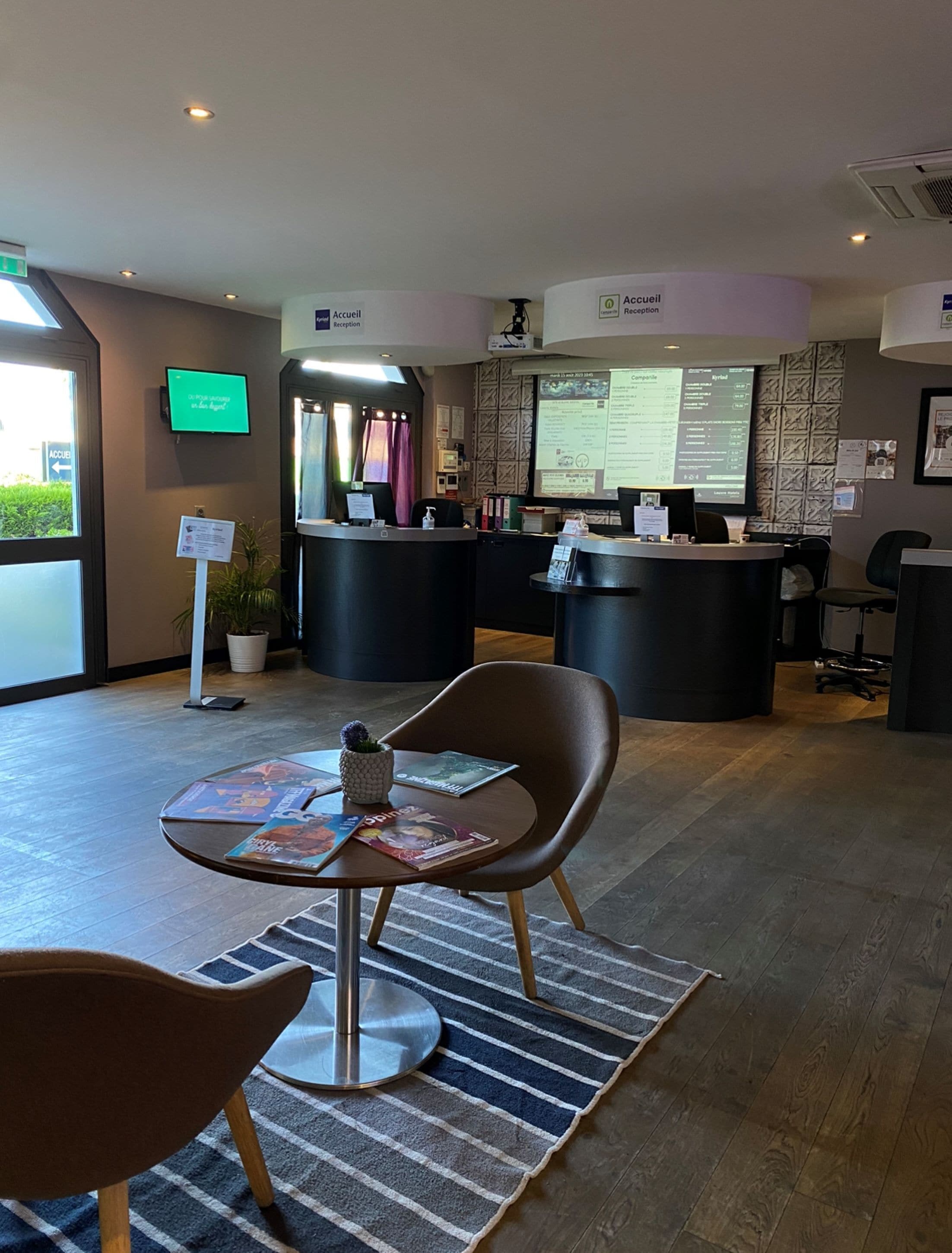 منطقة الاستقبال