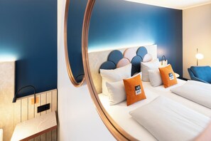 Superior Room | Minibar, in-room safe, individually decorated, laptop workspace