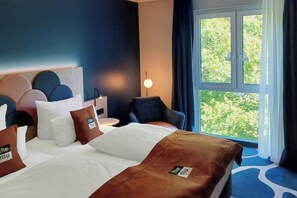 ห้องสแตนดาร์ด, เตียงควีนไซส์ 1 เตียง, วิวสวนสาธารณะ | มินิบาร์, ตู้นิรภัยในห้องพัก, ห้องพักตกแต่งอย่างมีเอกลัก��ษณ์