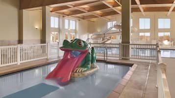 2 indoor pools, open 6:00 AM to 10:00 PM, sun loungers