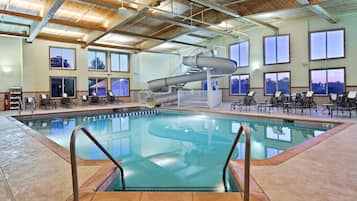 2 indoor pools, open 6:00 AM to 10:00 PM, sun loungers