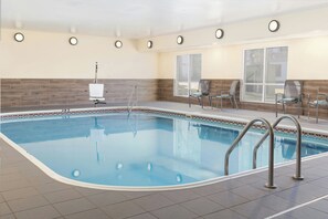 Una piscina techada