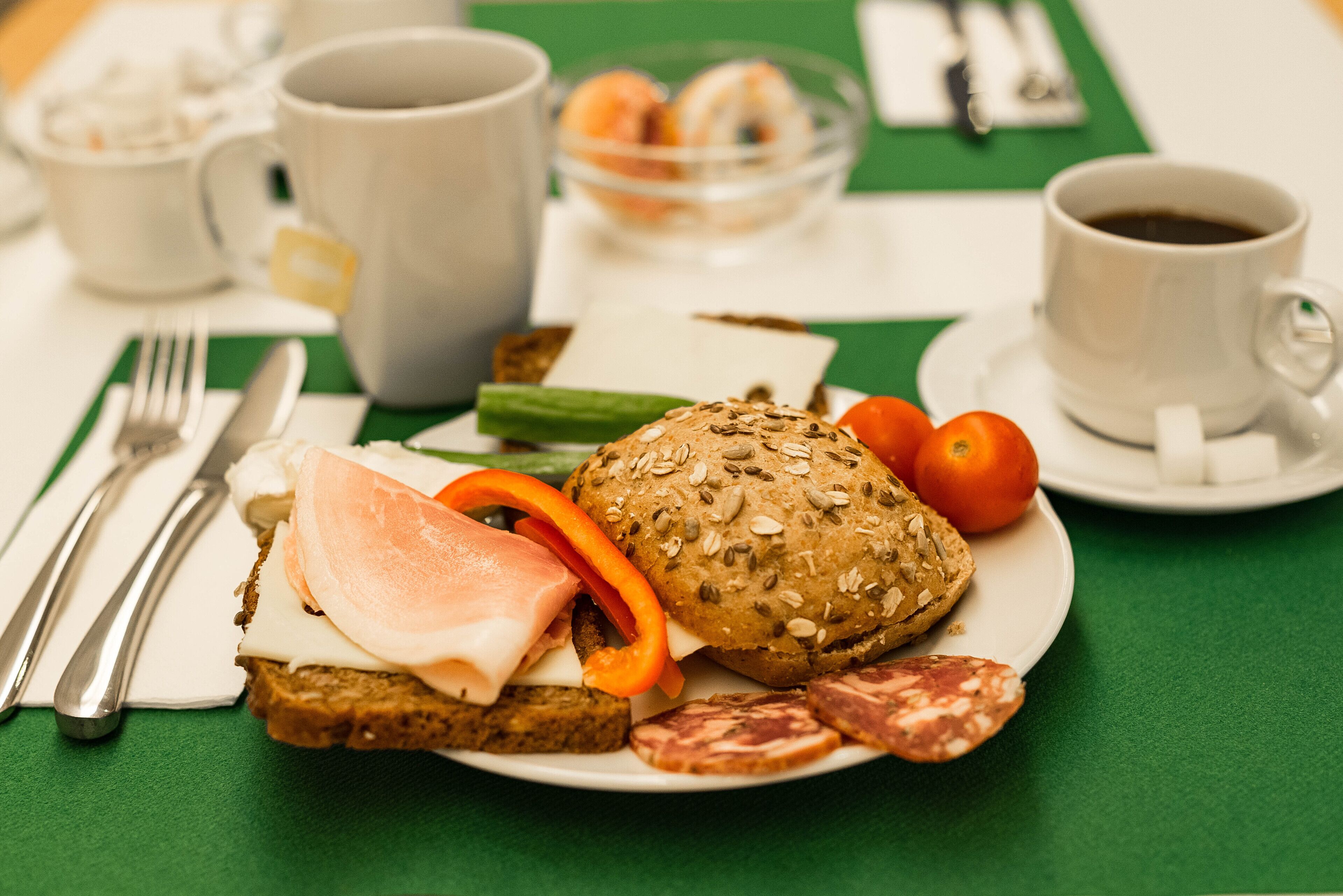 free daily continental breakfast