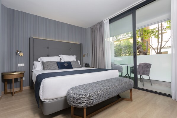 Minibar, värdeförvaringsskåp på rummet och ljudisolering