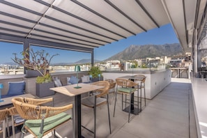 Terrasse sur le toit